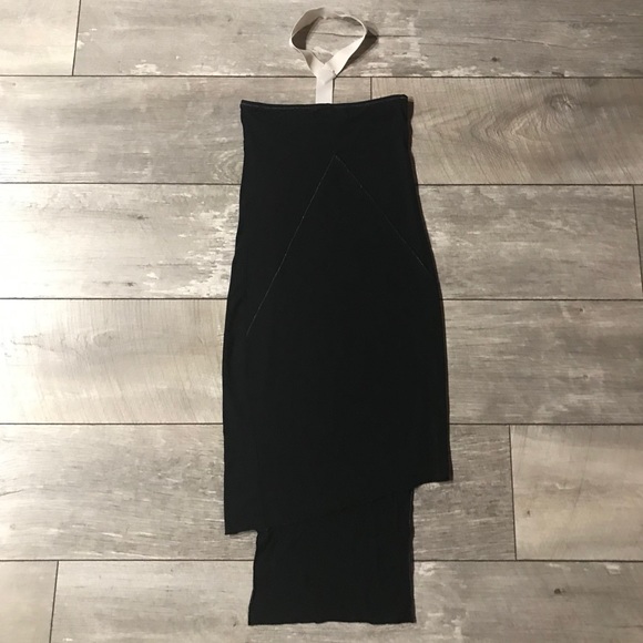 ACNE Dress with White Elastic Neck - Picture 2 of 6